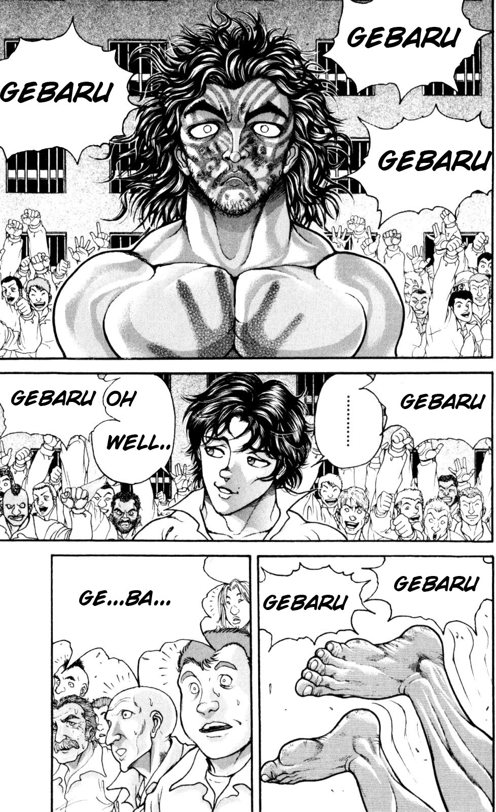Hanma Baki Chapter 7.49 page 5 - Vol.7 Chapter 49: Iron