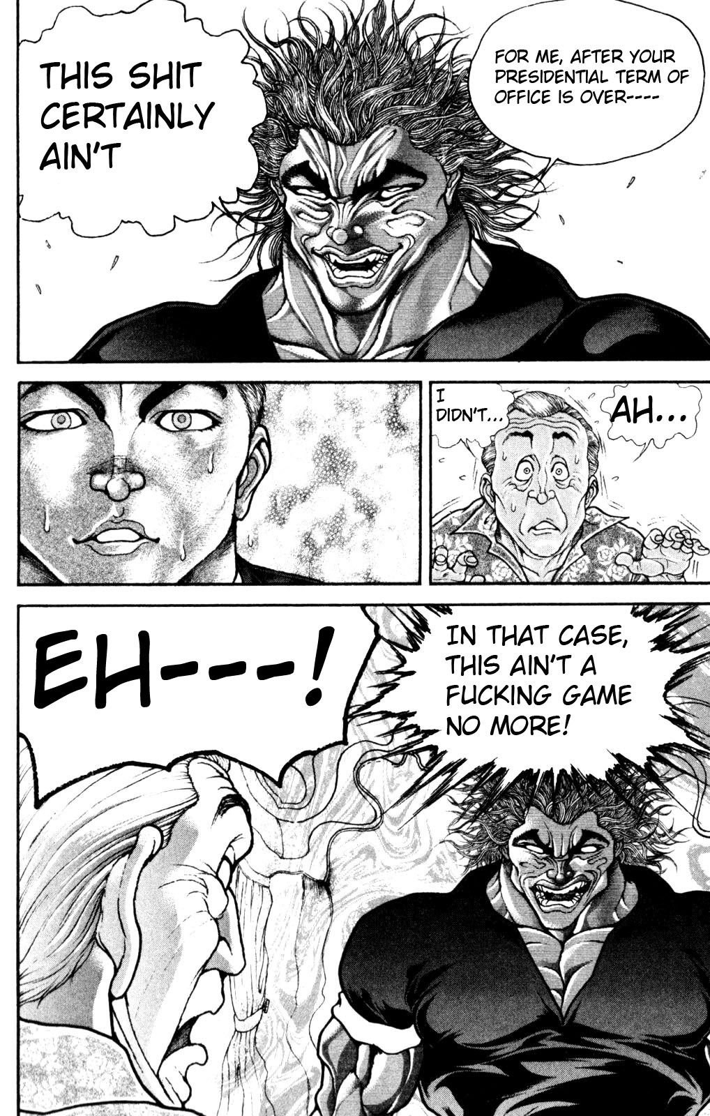 Hanma Baki Chapter 7.50 page 10 - Vol.7 Chapter 50: The Land of Liberty
