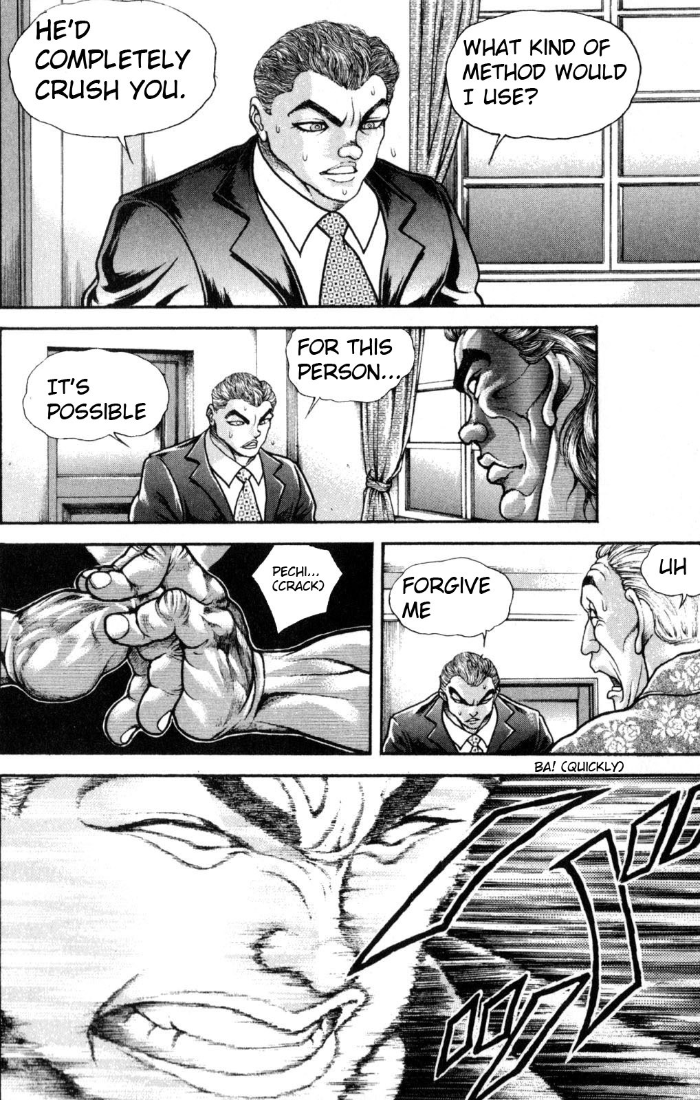 Hanma Baki Chapter 7.50 page 12 - Vol.7 Chapter 50: The Land of Liberty