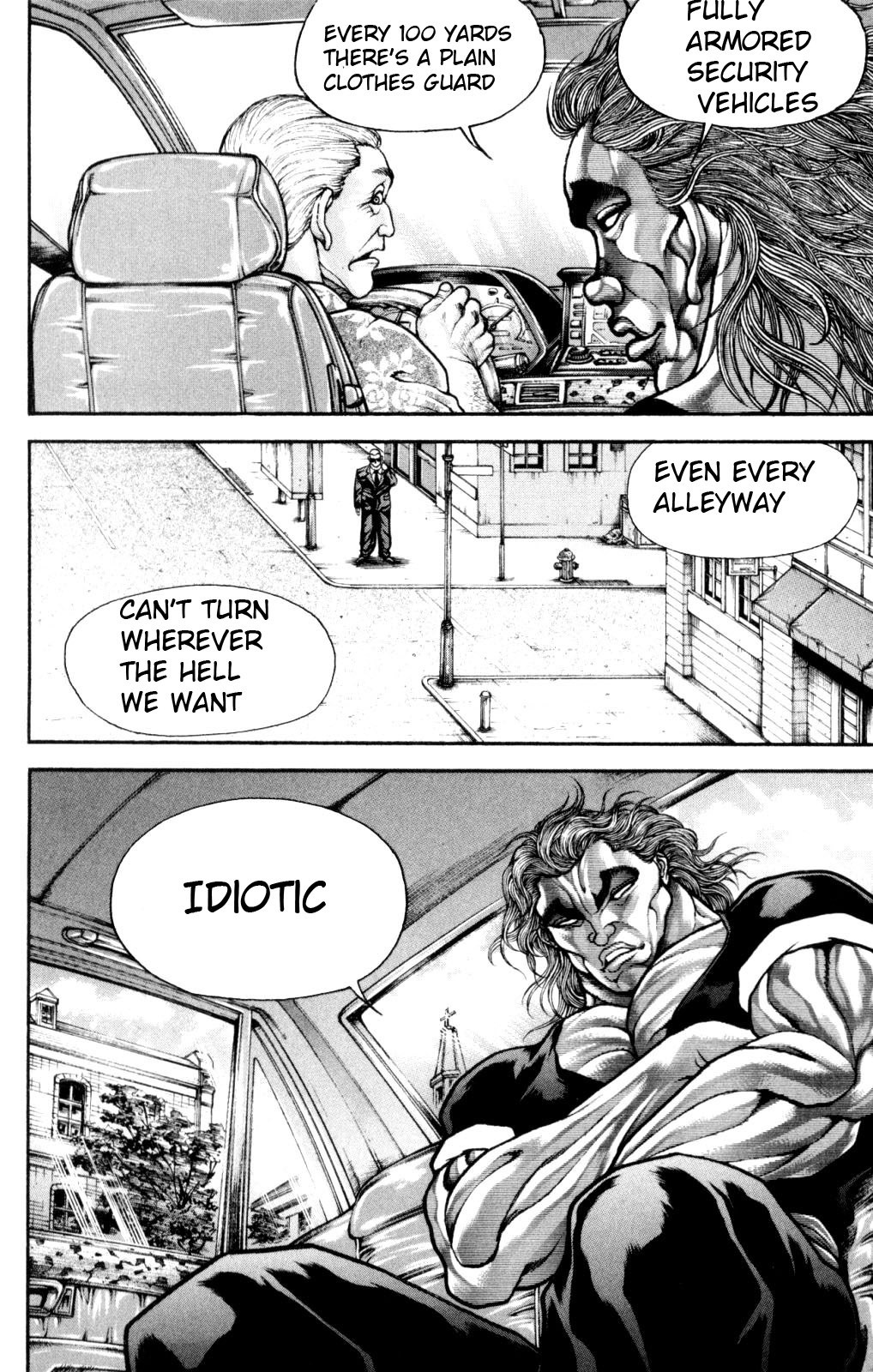 Hanma Baki Chapter 7.50 page 4 - Vol.7 Chapter 50: The Land of Liberty