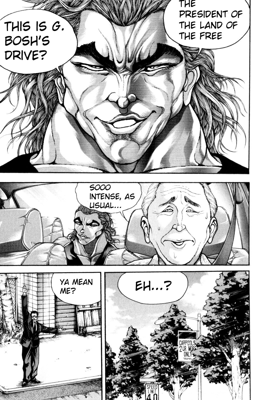 Hanma Baki Chapter 7.50 page 5 - Vol.7 Chapter 50: The Land of Liberty