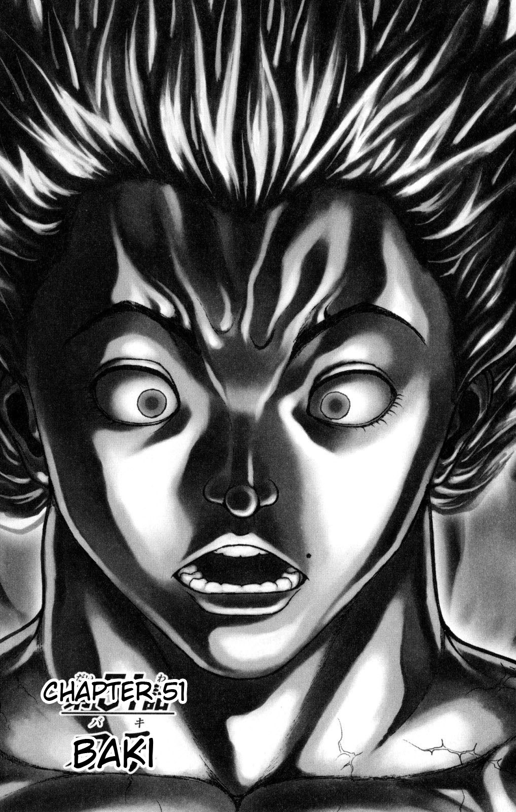 Hanma Baki Chapter 7.51 page 1 - Vol.7 Chapter 51: Baki