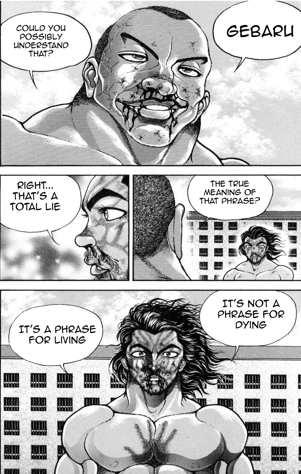 Hanma Baki Chapter 7.51 page 14 - Vol.7 Chapter 51: Baki