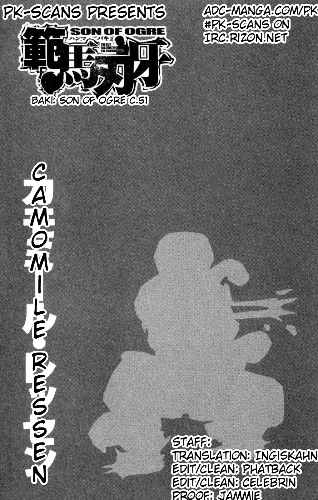 Hanma Baki Chapter 7.51 page 2 - Vol.7 Chapter 51: Baki