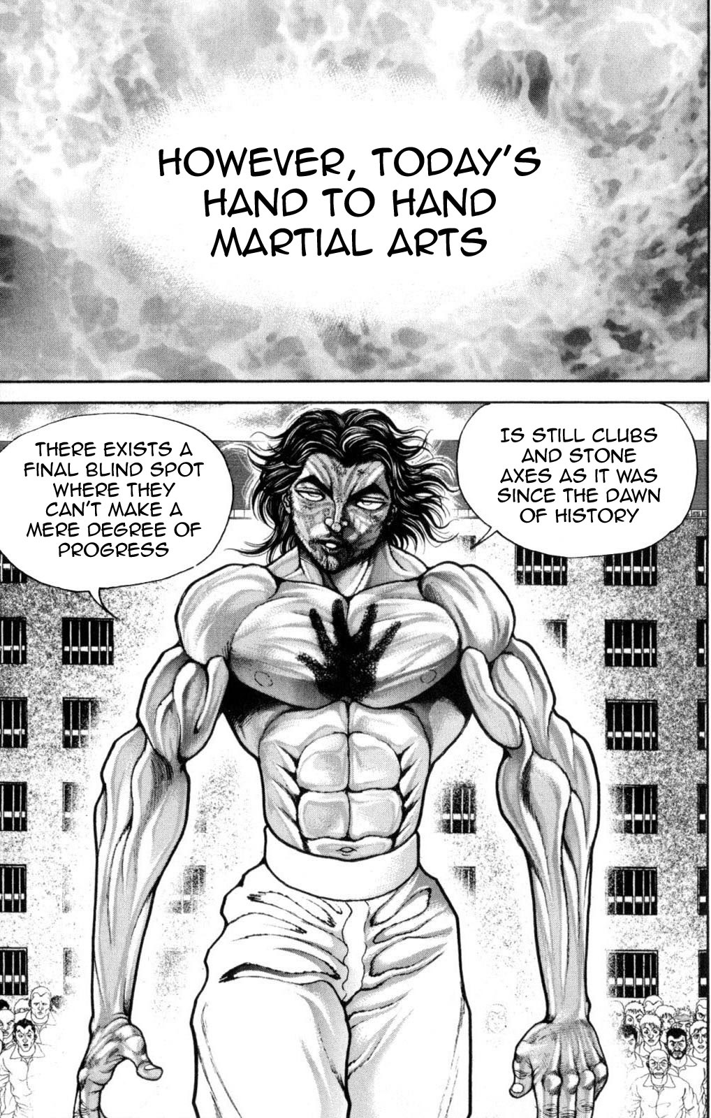 Hanma Baki Vol.7 Chapter 52 page 11 - Vol.7 Chapter 52: A New Movement