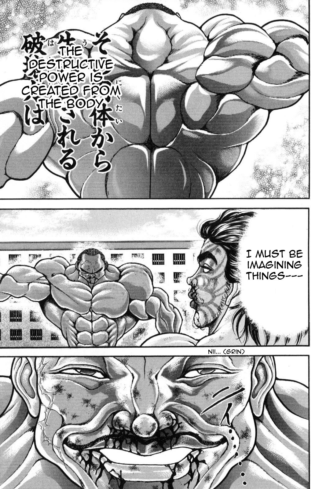 Hanma Baki Vol.7 Chapter 52 page 5 - Vol.7 Chapter 52: A New Movement
