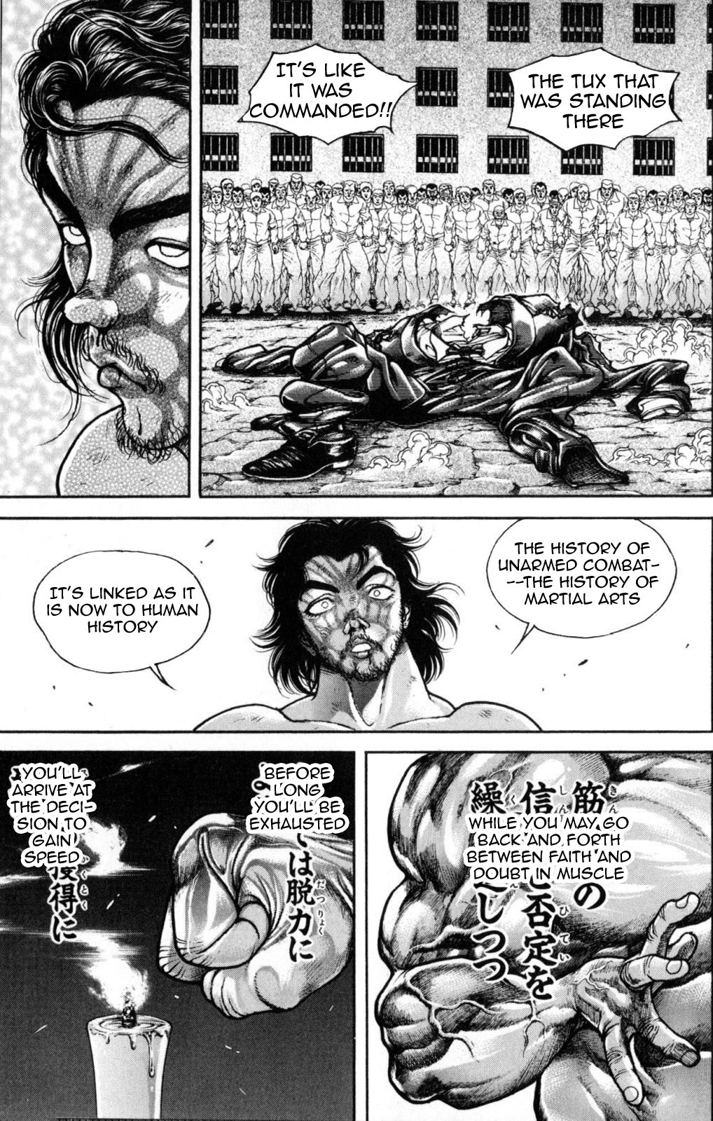 Hanma Baki Vol.7 Chapter 52 page 9 - Vol.7 Chapter 52: A New Movement