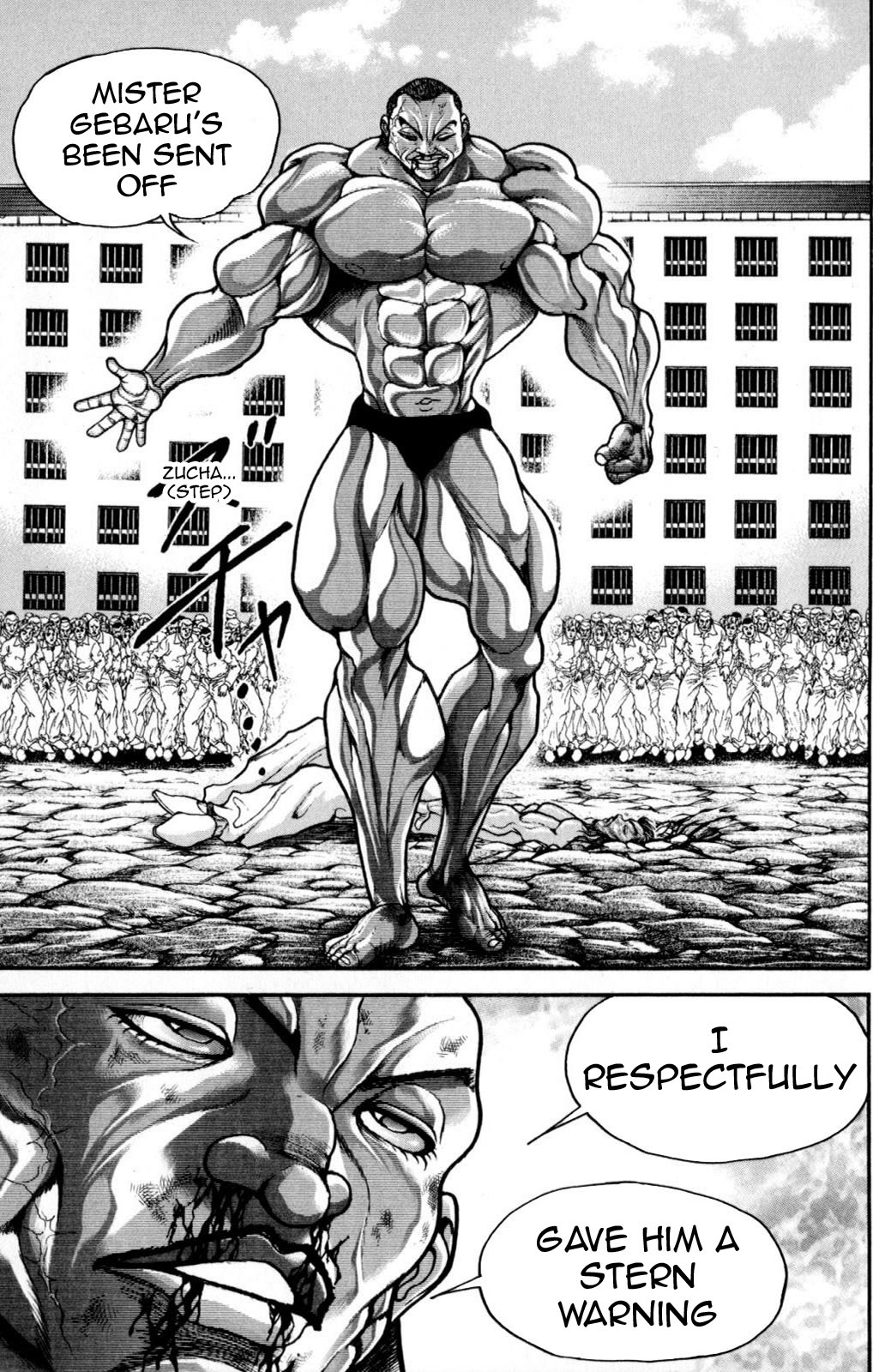 Hanma Baki Chapter 7.53 page 13 - Vol.7 Chapter 53: Time to End
