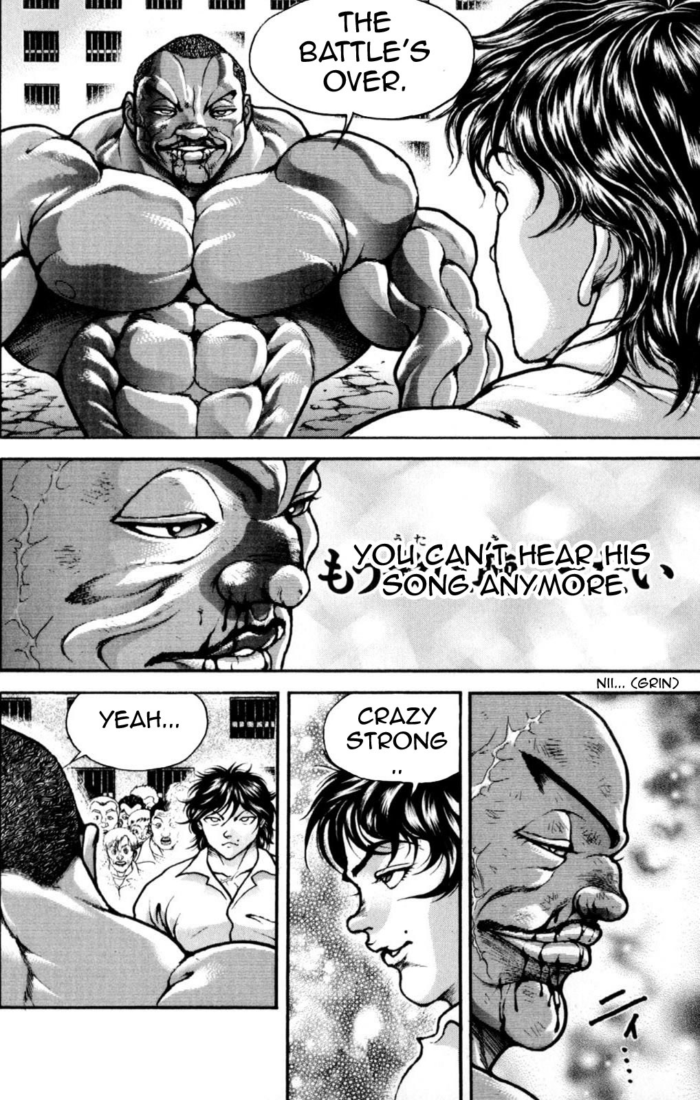 Hanma Baki Chapter 7.53 page 14 - Vol.7 Chapter 53: Time to End