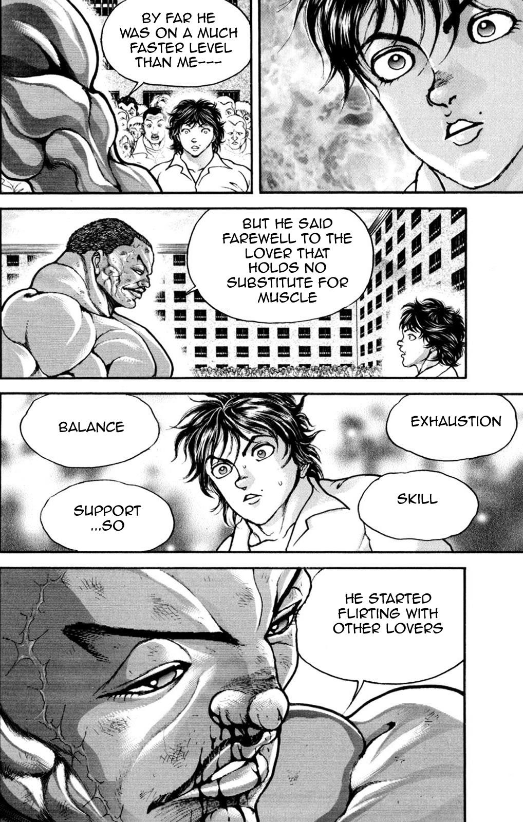 Hanma Baki Chapter 7.53 page 16 - Vol.7 Chapter 53: Time to End