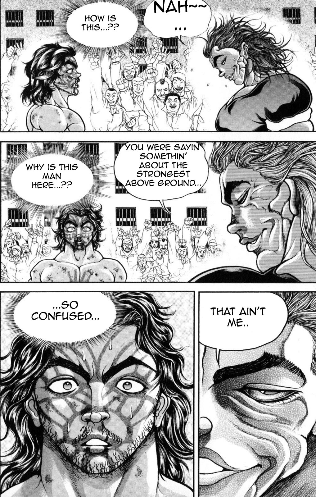 Hanma Baki Chapter 7.53 page 6 - Vol.7 Chapter 53: Time to End