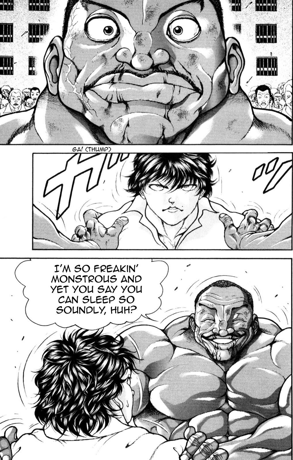Hanma Baki Chapter 7.54 page 12 - Vol.7 Chapter 54: The Final Match