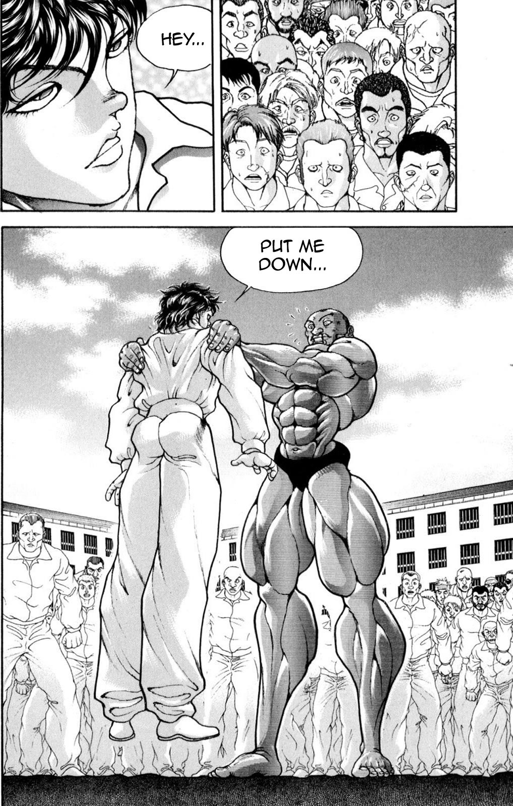Hanma Baki Chapter 7.54 page 13 - Vol.7 Chapter 54: The Final Match