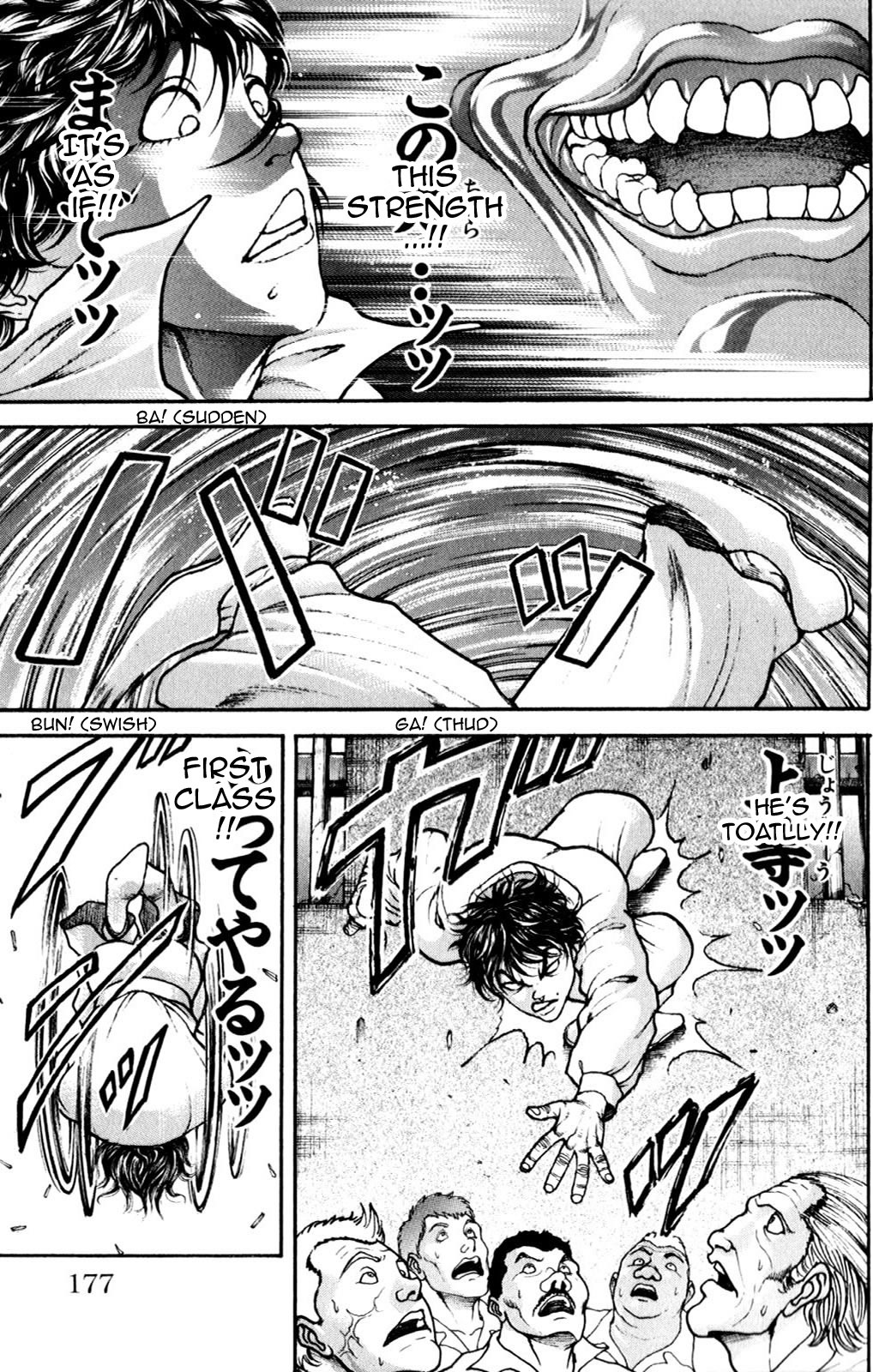 Hanma Baki Chapter 7.54 page 16 - Vol.7 Chapter 54: The Final Match