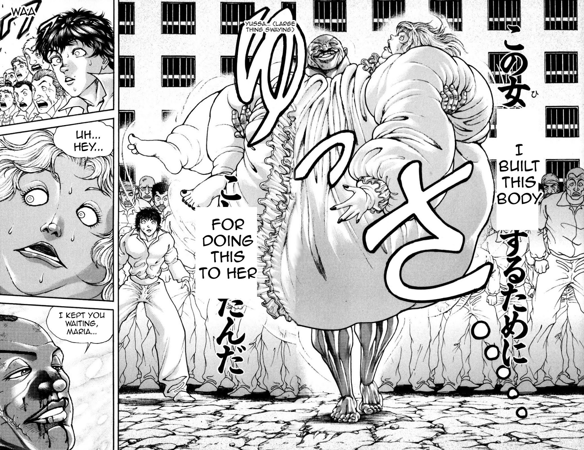 Hanma Baki Chapter 7.54 page 19 - Vol.7 Chapter 54: The Final Match