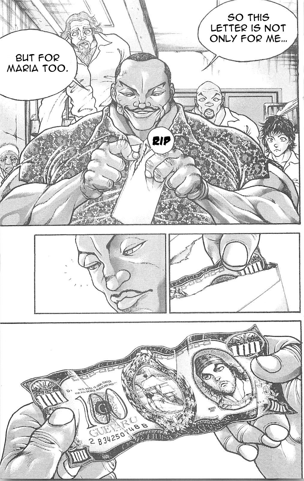 Hanma Baki Chapter 8.55 page 11 - Vol.8 Chapter 55: Escape