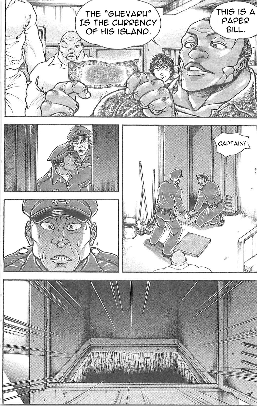 Hanma Baki Chapter 8.55 page 12 - Vol.8 Chapter 55: Escape