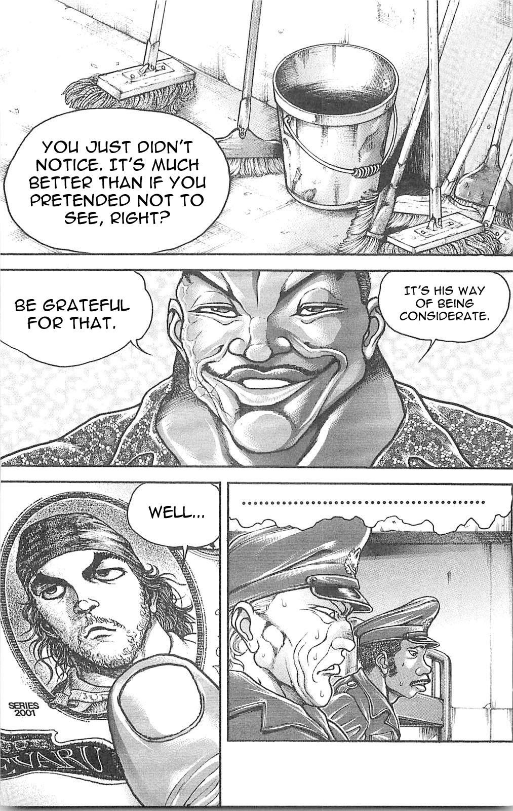 Hanma Baki Chapter 8.55 page 15 - Vol.8 Chapter 55: Escape