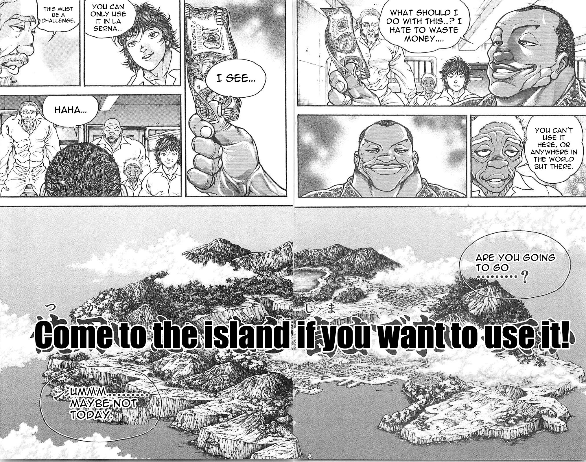 Hanma Baki Chapter 8.55 page 16 - Vol.8 Chapter 55: Escape
