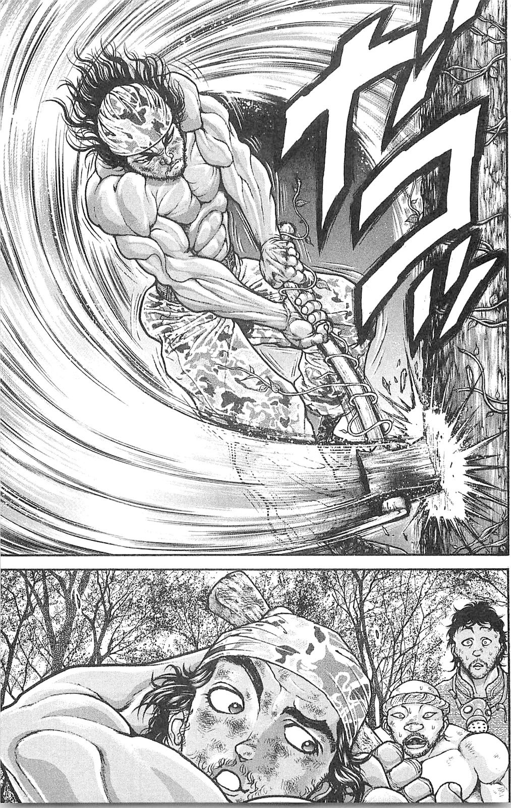 Hanma Baki Chapter 8.55 page 20 - Vol.8 Chapter 55: Escape