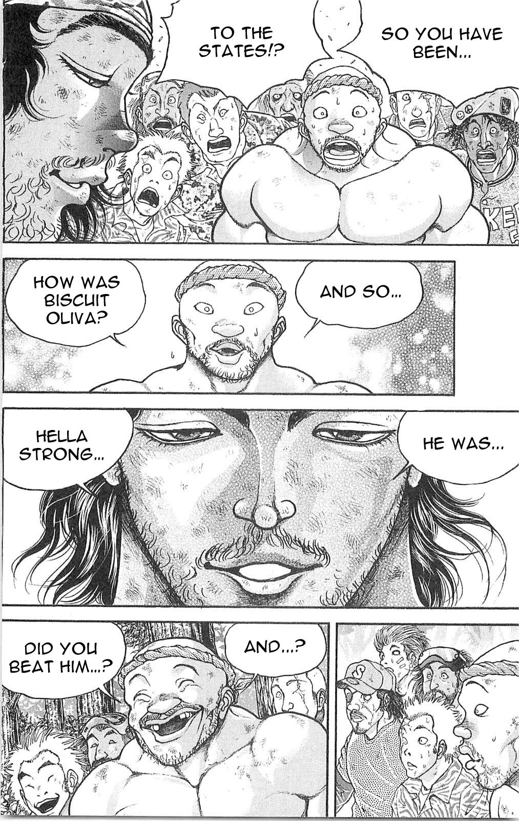 Hanma Baki Chapter 8.55 page 23 - Vol.8 Chapter 55: Escape