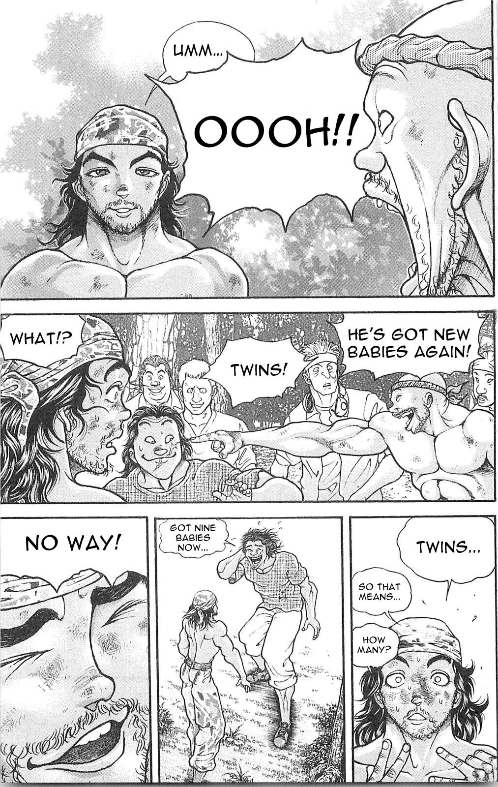 Hanma Baki Chapter 8.55 page 24 - Vol.8 Chapter 55: Escape