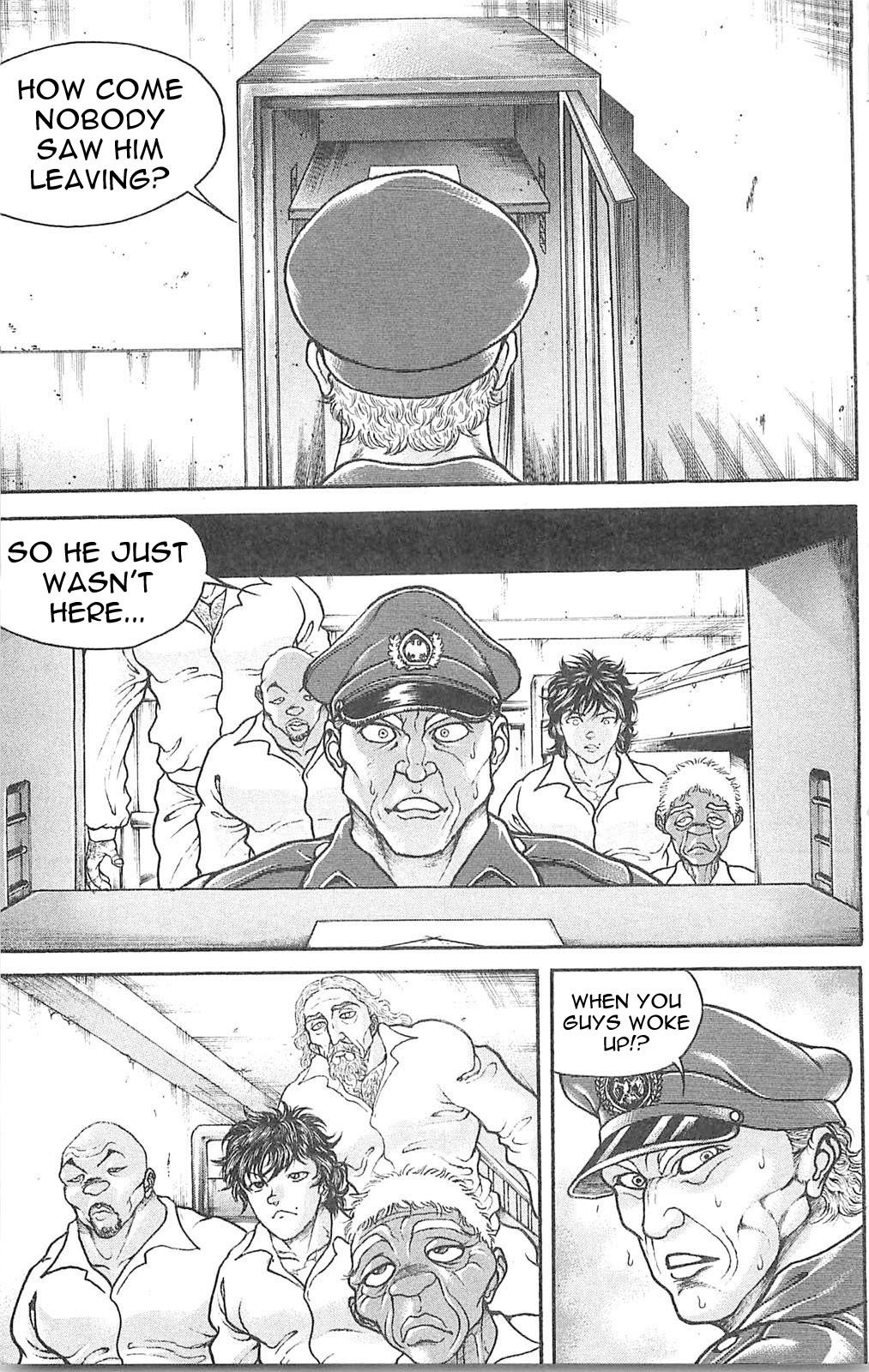 Hanma Baki Chapter 8.55 page 9 - Vol.8 Chapter 55: Escape