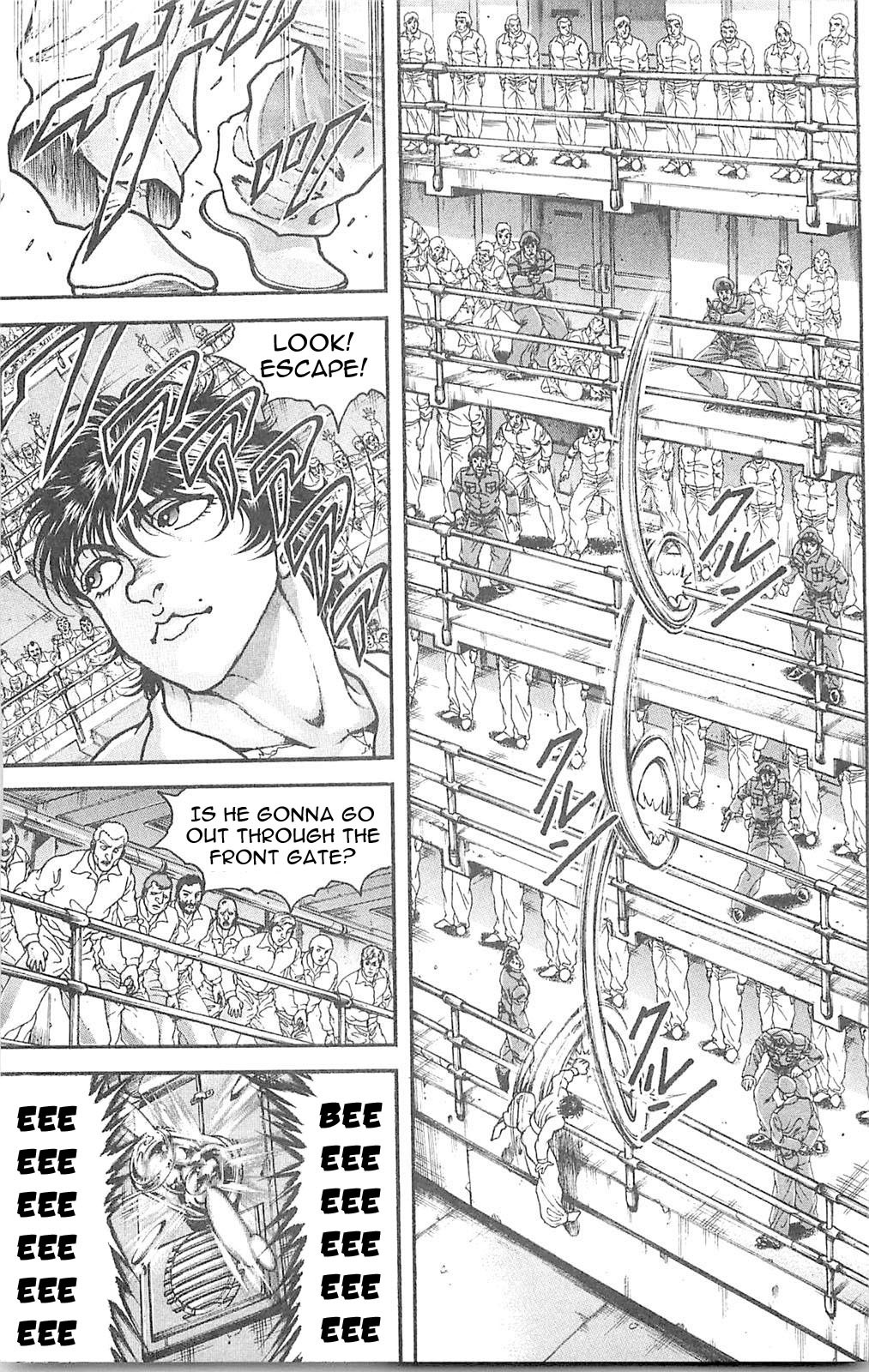 Hanma Baki Chapter 8.56 page 12 - Vol.8 Chapter 56: Distance