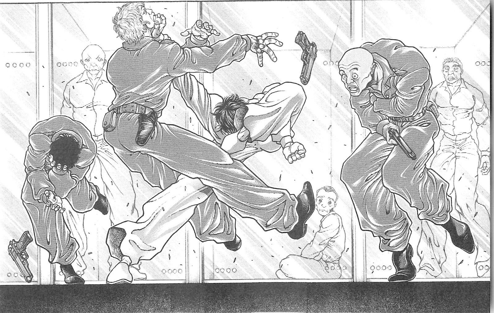 Hanma Baki Chapter 8.56 page 15 - Vol.8 Chapter 56: Distance