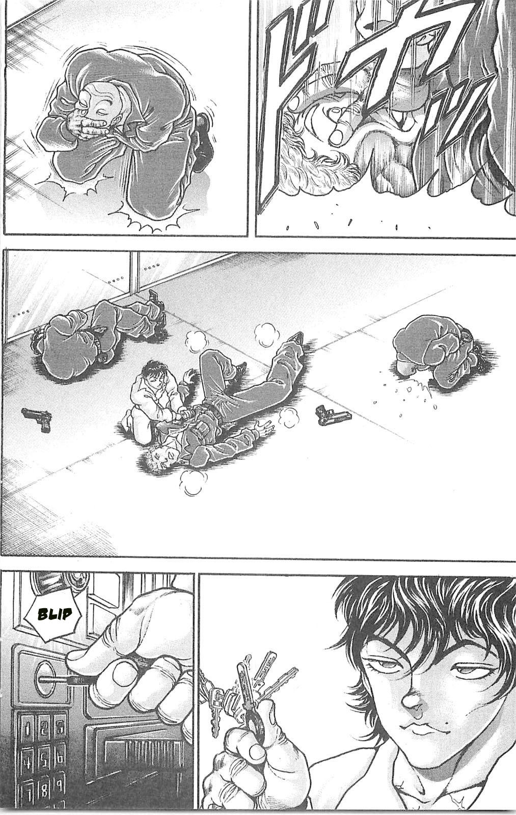 Hanma Baki Chapter 8.56 page 16 - Vol.8 Chapter 56: Distance