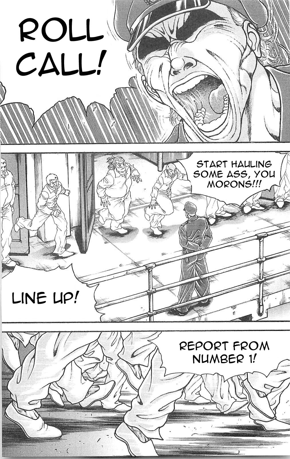 Hanma Baki Chapter 8.56 page 3 - Vol.8 Chapter 56: Distance