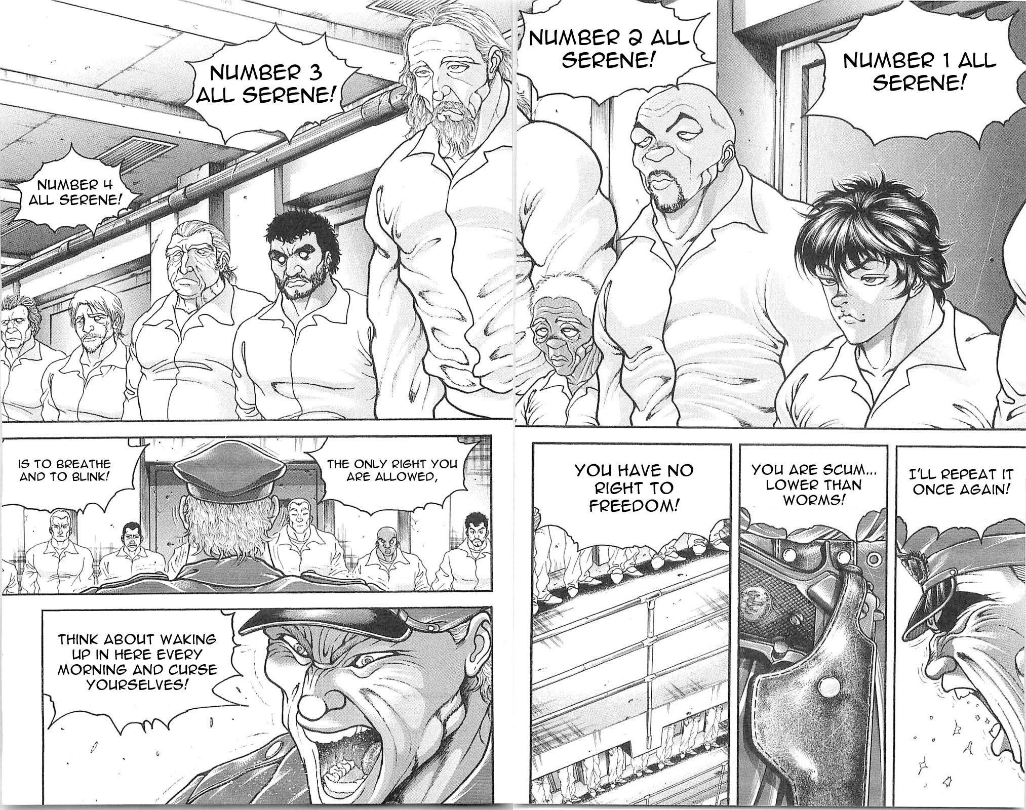 Hanma Baki Chapter 8.56 page 4 - Vol.8 Chapter 56: Distance