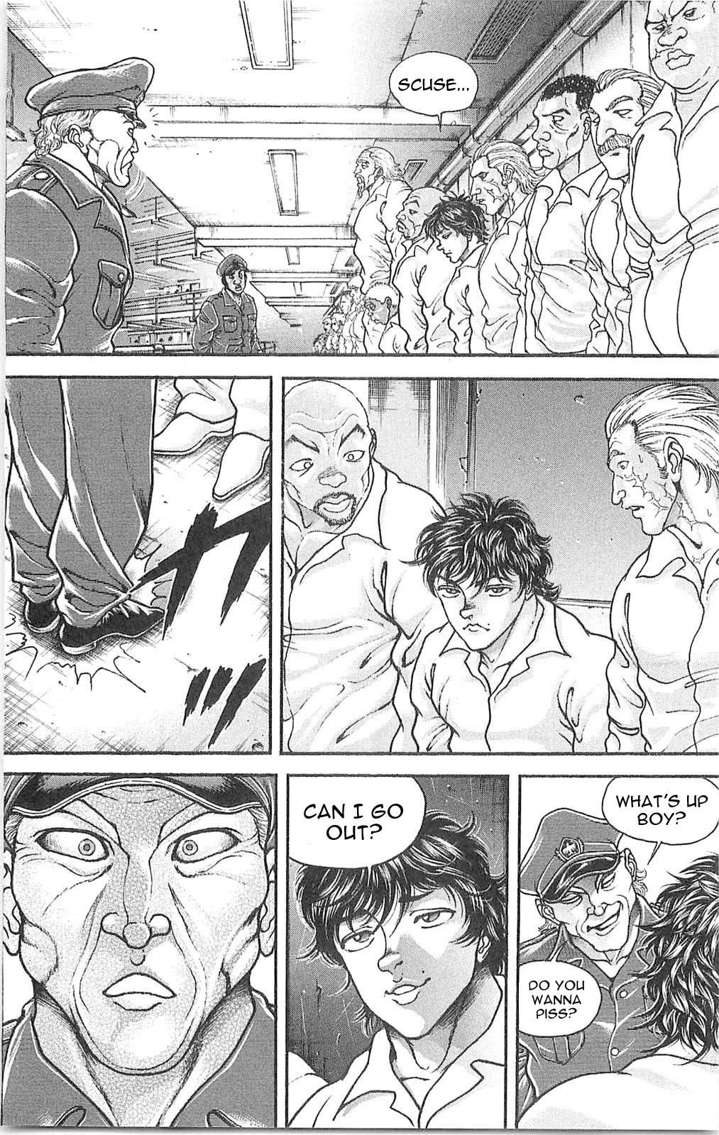 Hanma Baki Chapter 8.56 page 5 - Vol.8 Chapter 56: Distance