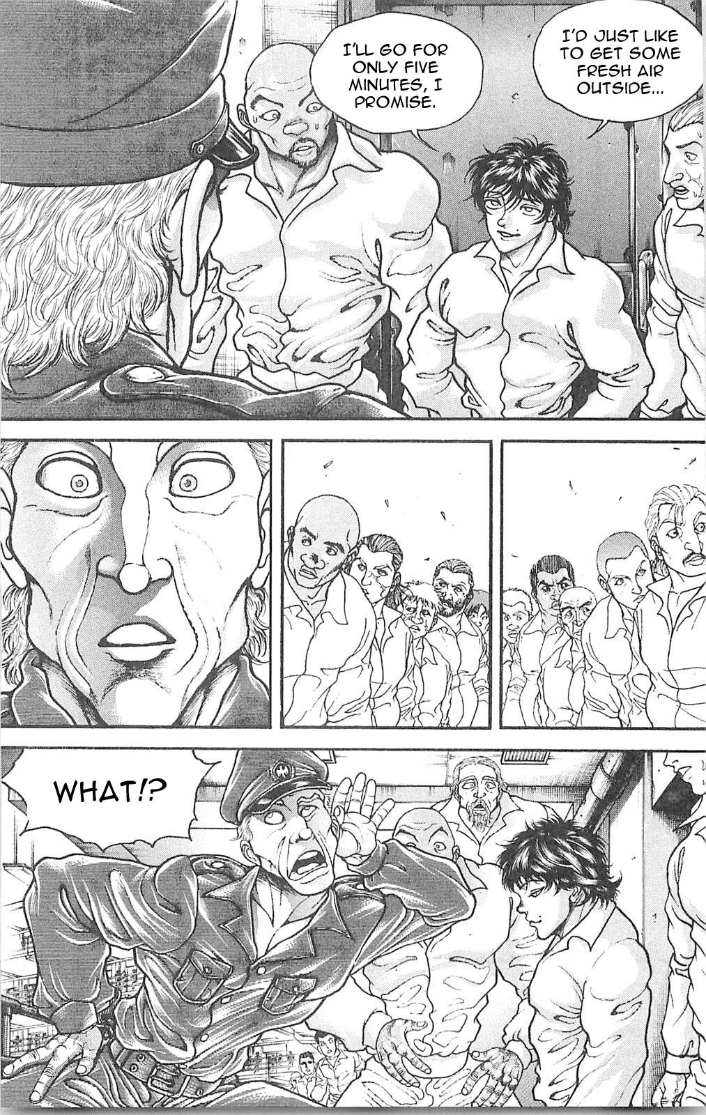 Hanma Baki Chapter 8.56 page 6 - Vol.8 Chapter 56: Distance