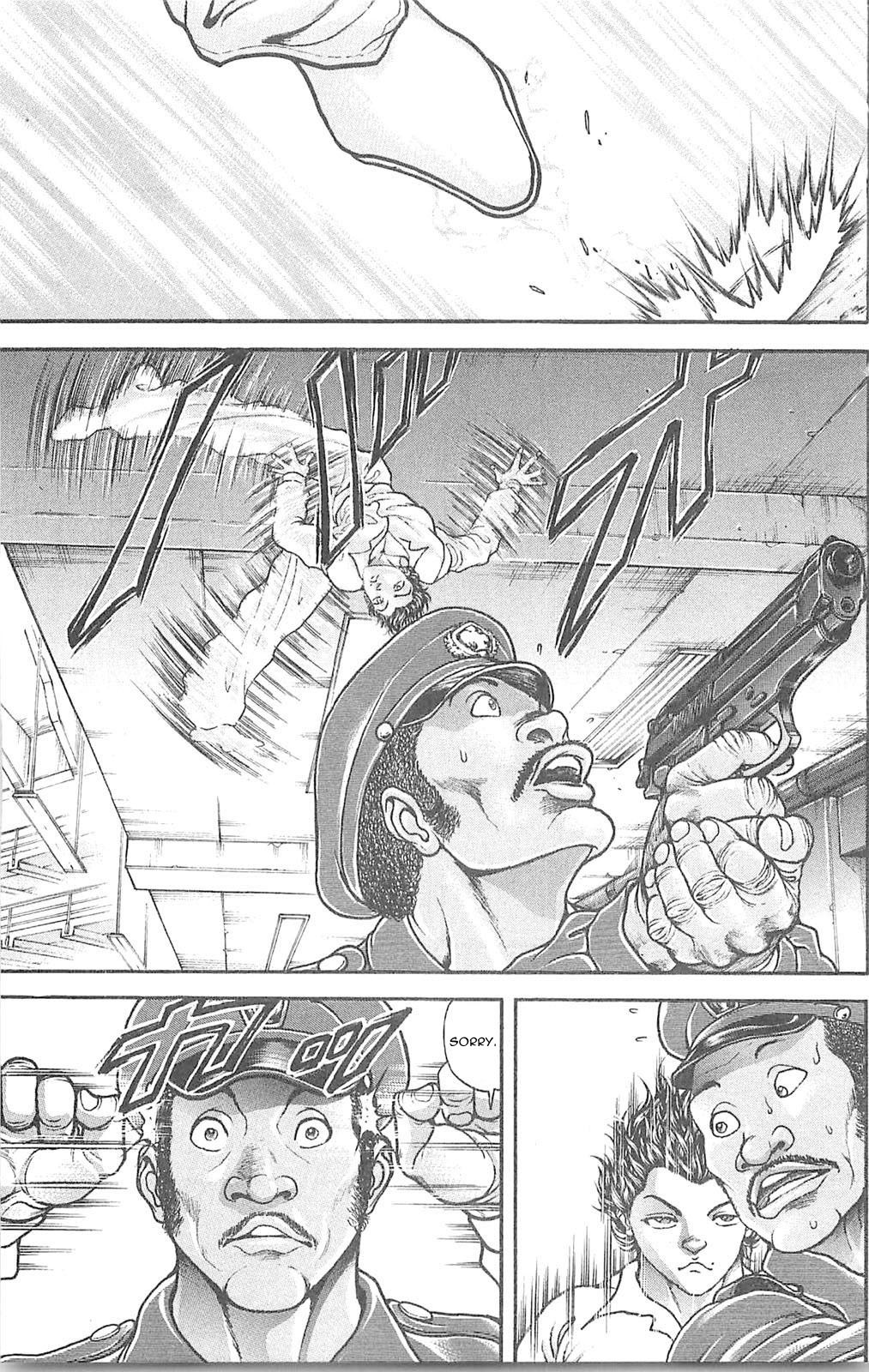 Hanma Baki Chapter 8.56 page 8 - Vol.8 Chapter 56: Distance
