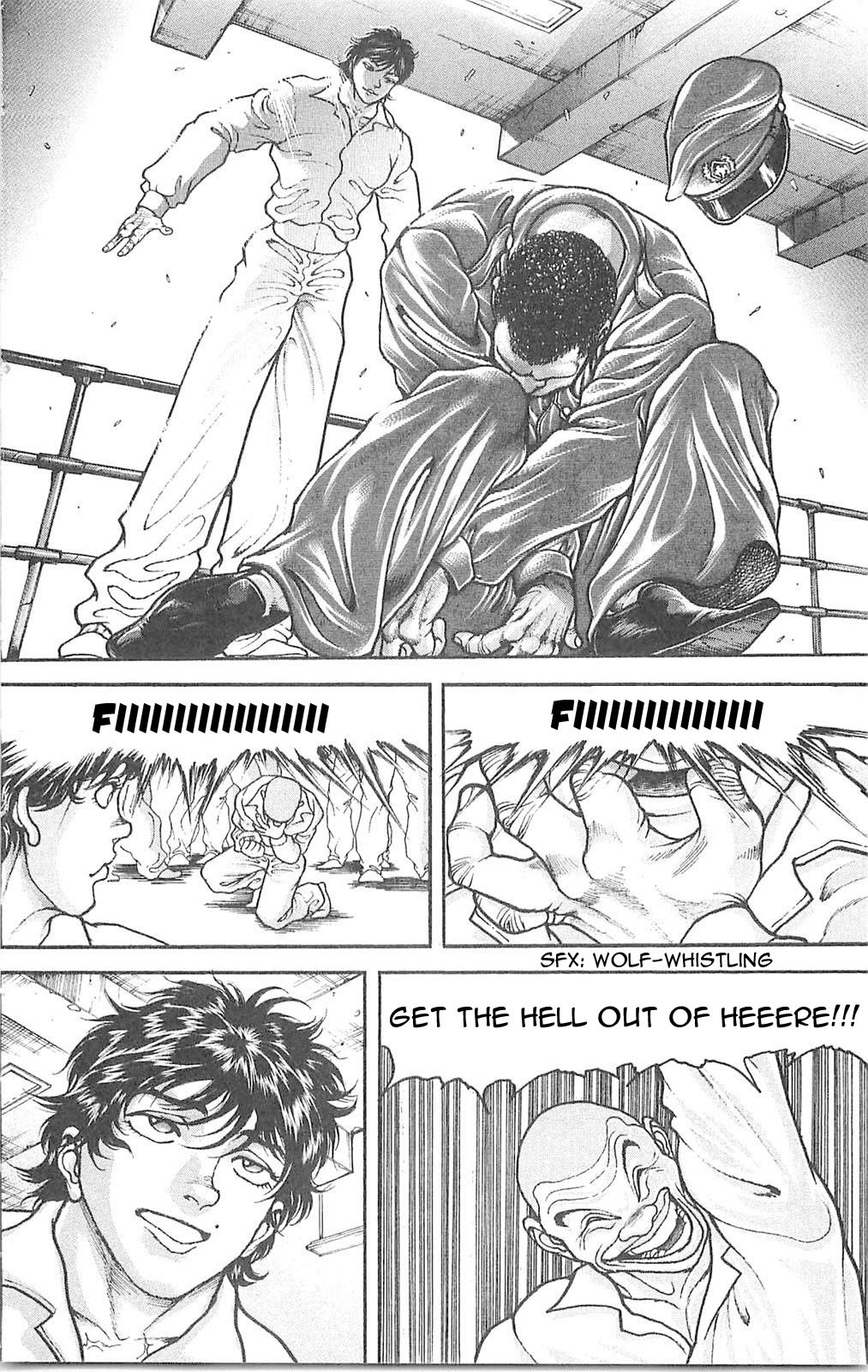 Hanma Baki Chapter 8.56 page 9 - Vol.8 Chapter 56: Distance