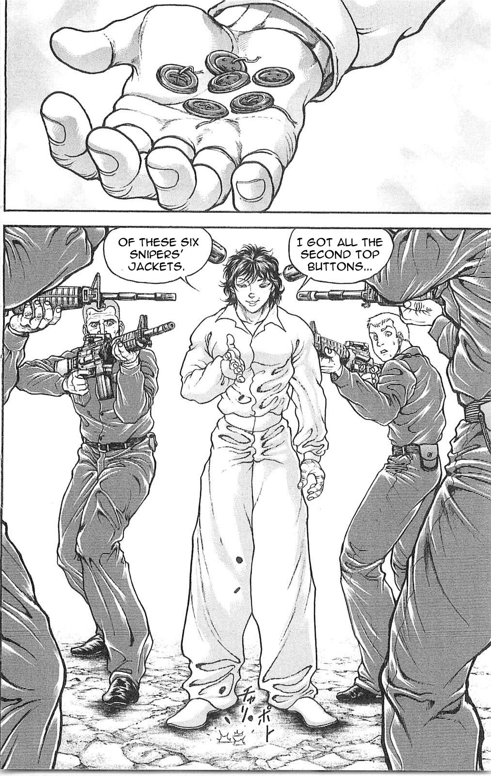 Hanma Baki Chapter 8.57 page 10 - Vol.8 Chapter 57: Oliva and Baki