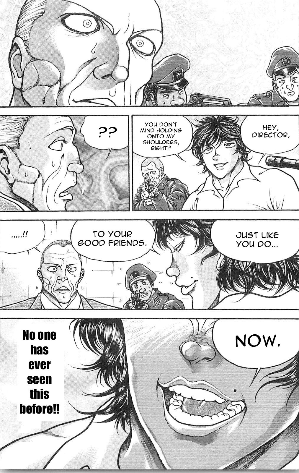 Hanma Baki Chapter 8.57 page 17 - Vol.8 Chapter 57: Oliva and Baki