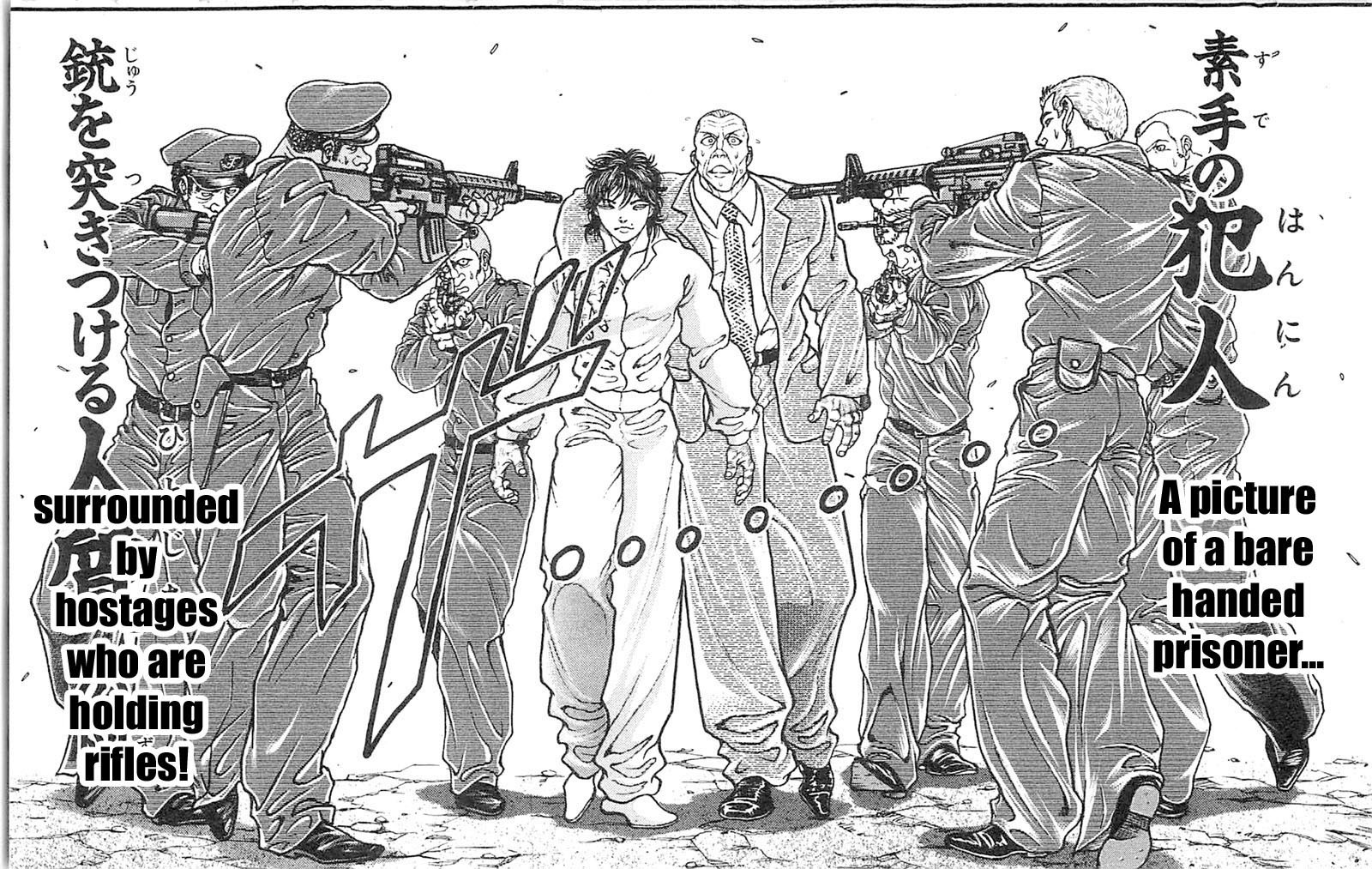 Hanma Baki Chapter 8.57 page 18 - Vol.8 Chapter 57: Oliva and Baki