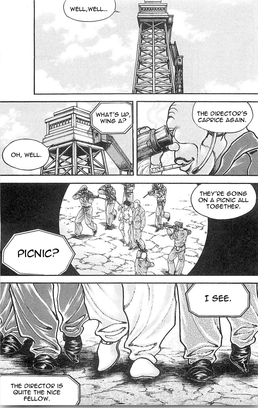 Hanma Baki Chapter 8.57 page 19 - Vol.8 Chapter 57: Oliva and Baki