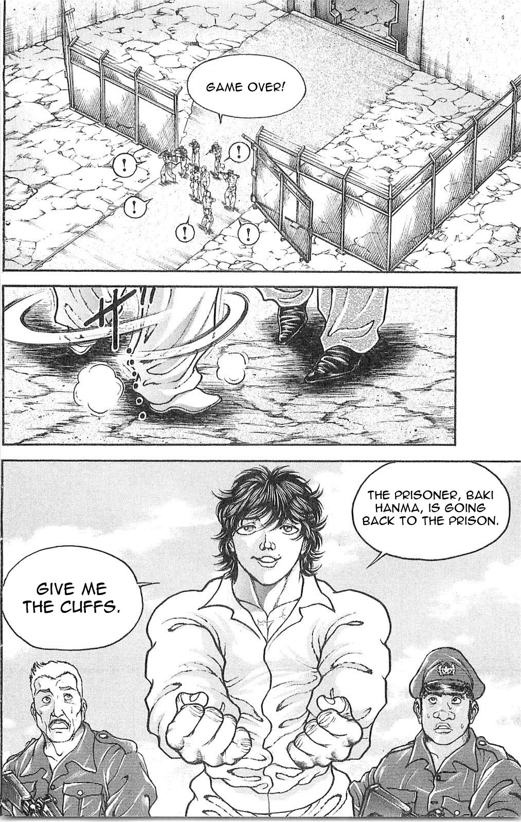 Hanma Baki Chapter 8.57 page 21 - Vol.8 Chapter 57: Oliva and Baki