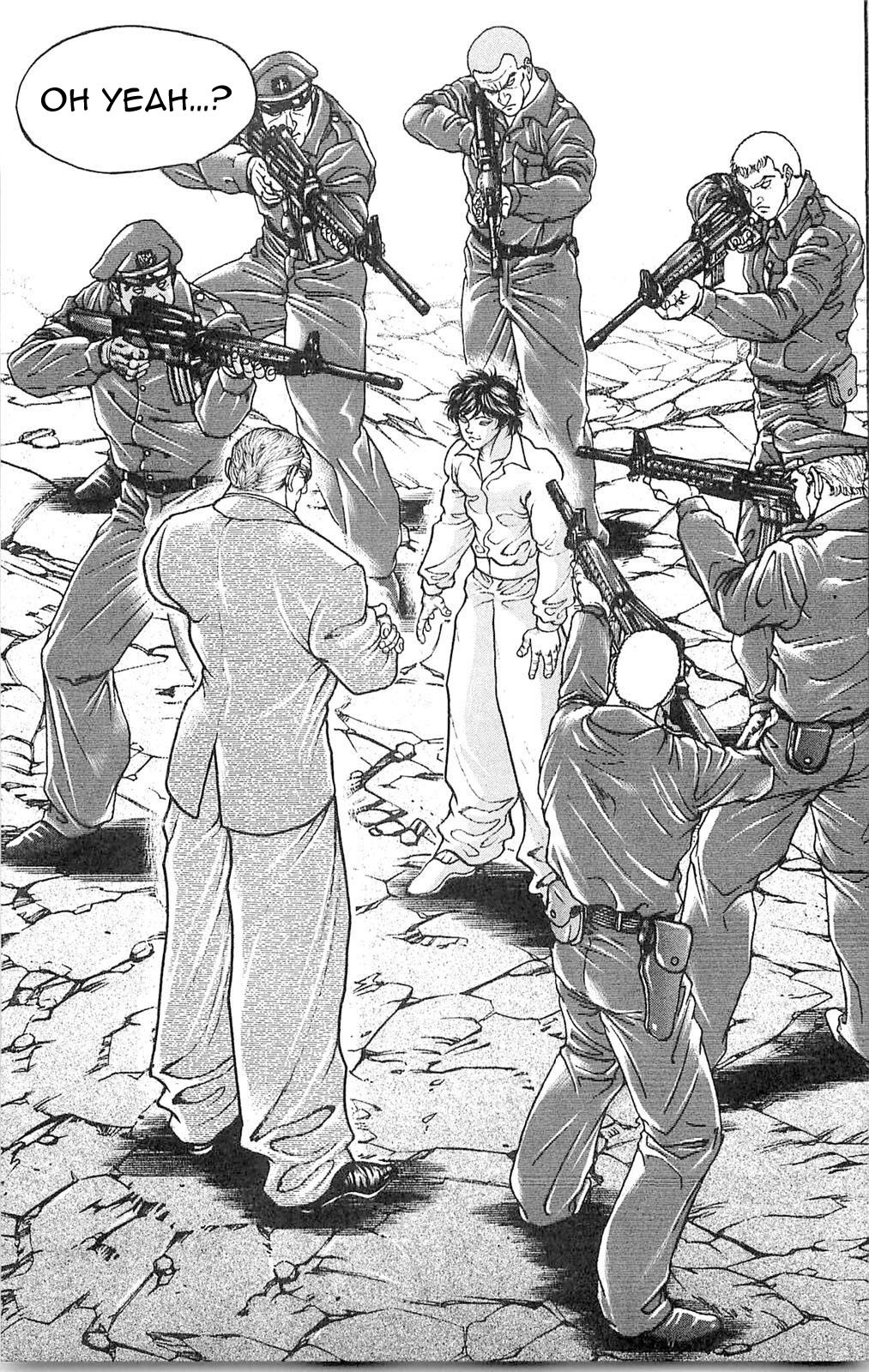 Hanma Baki Chapter 8.57 page 3 - Vol.8 Chapter 57: Oliva and Baki
