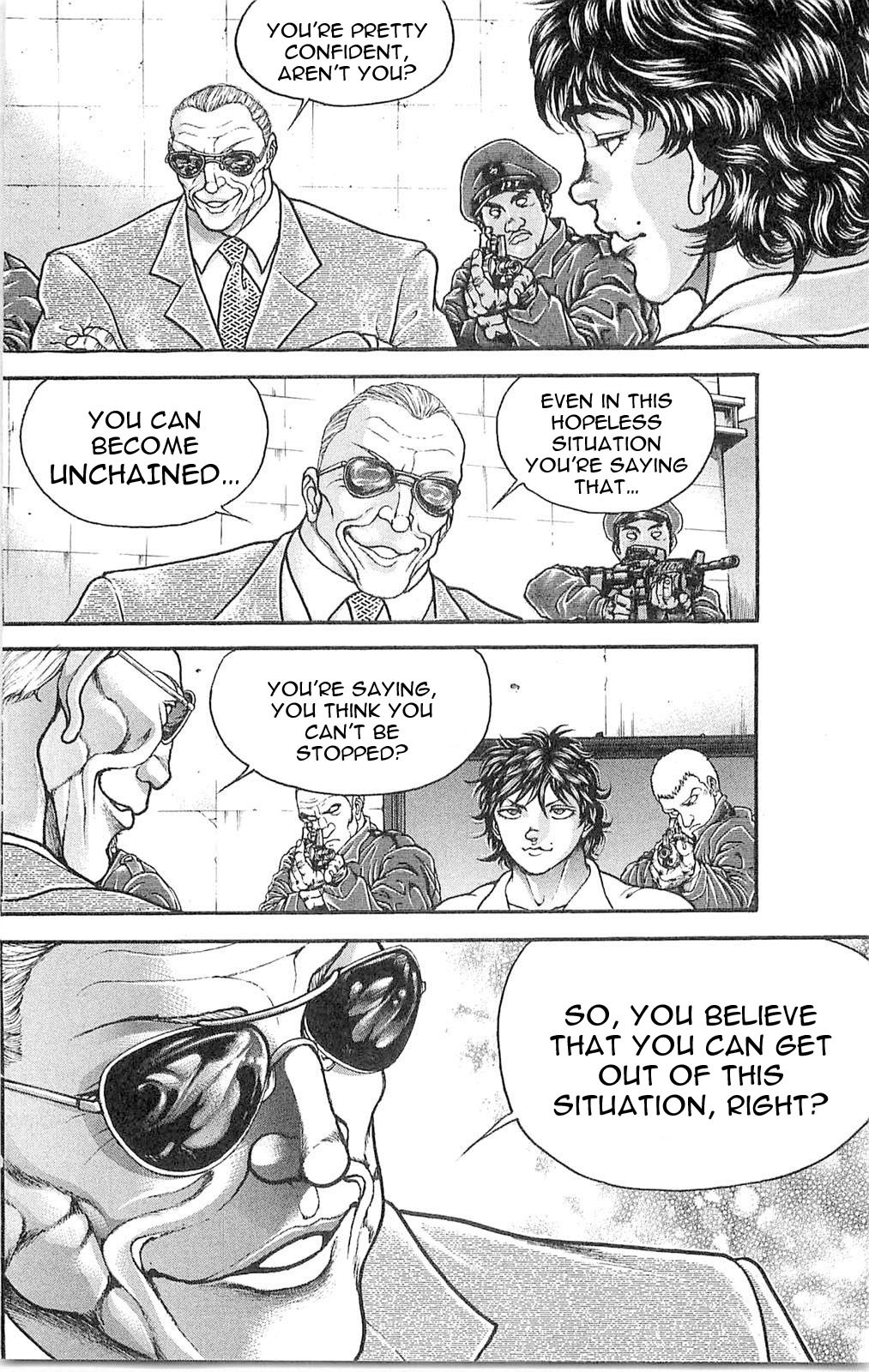 Hanma Baki Chapter 8.57 page 6 - Vol.8 Chapter 57: Oliva and Baki