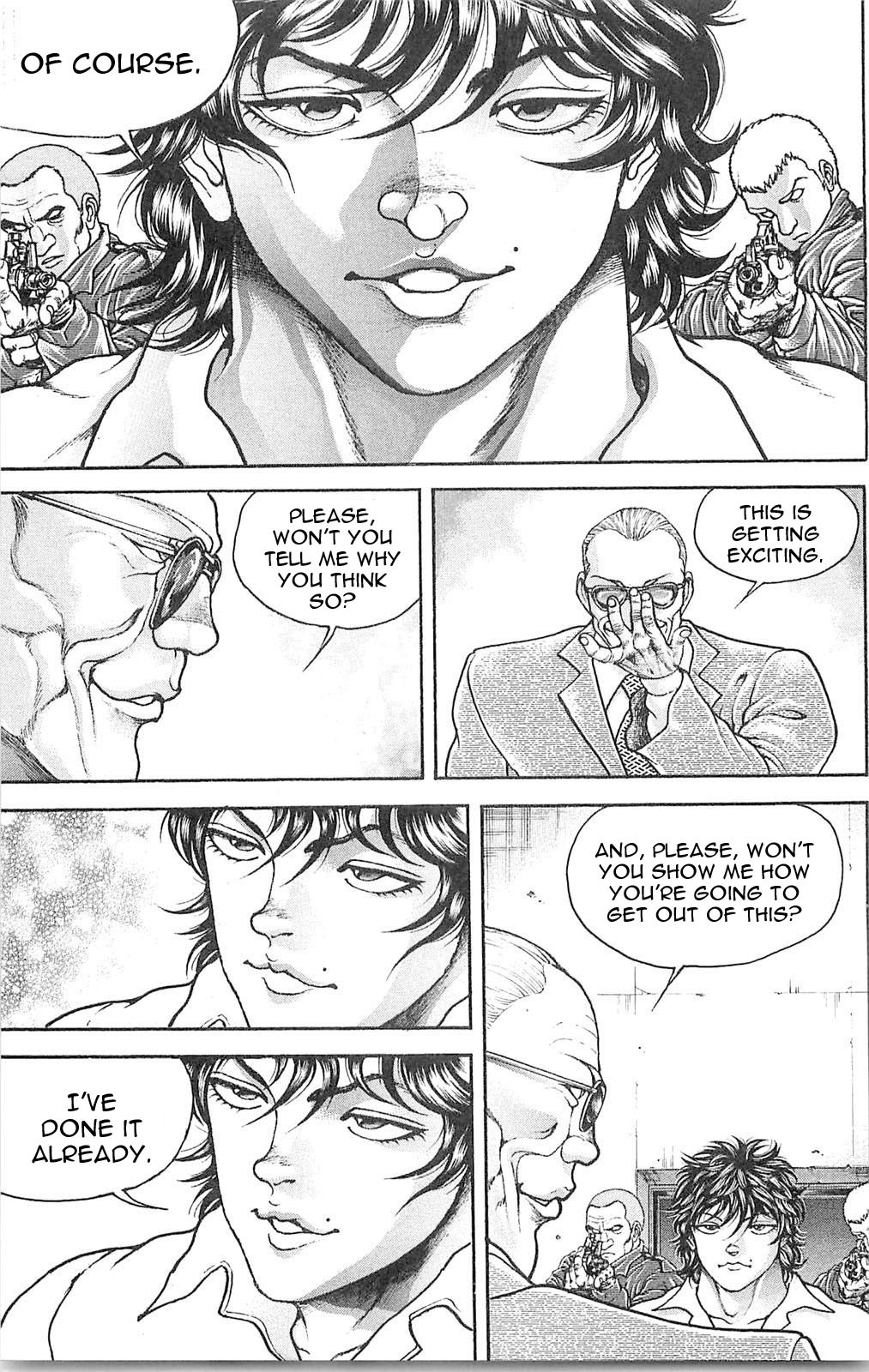 Hanma Baki Chapter 8.57 page 7 - Vol.8 Chapter 57: Oliva and Baki