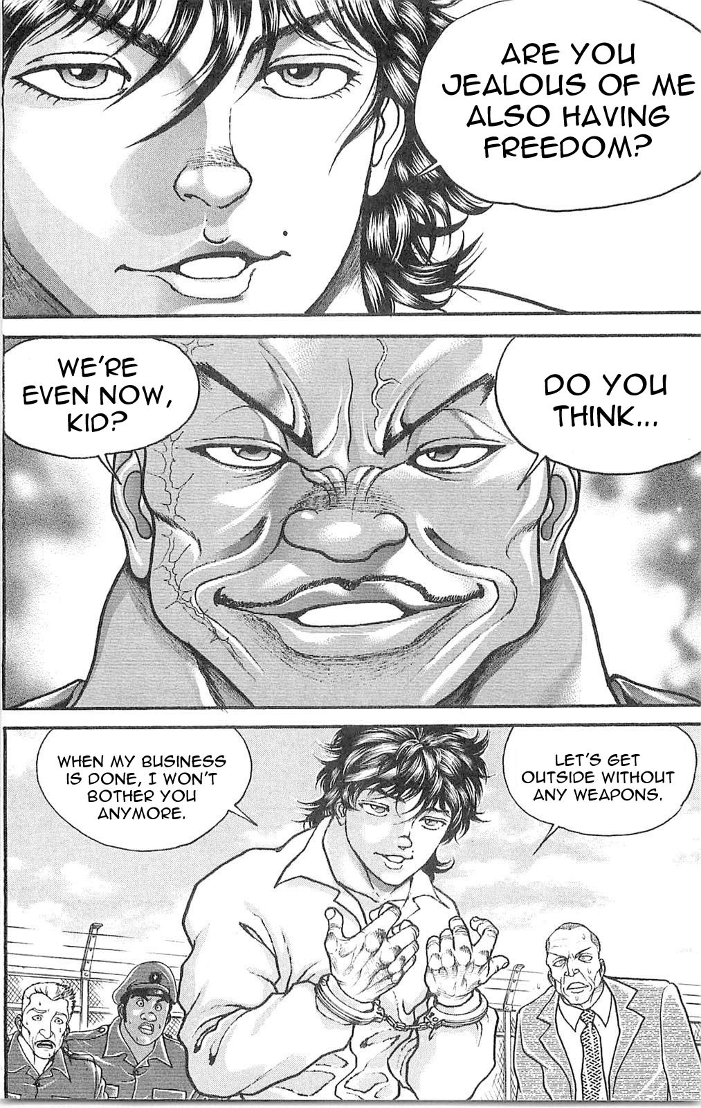 Hanma Baki Chapter 8.58 page 11 - Vol.8 Chapter 58: The Freedom of Baki