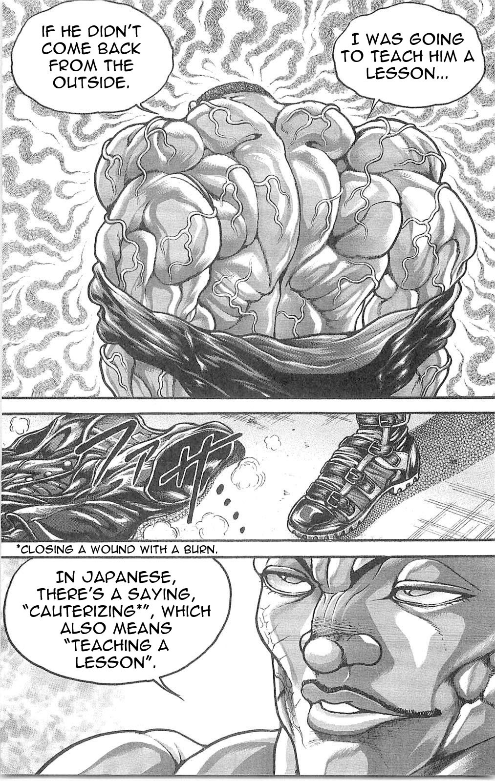 Hanma Baki Chapter 8.58 page 13 - Vol.8 Chapter 58: The Freedom of Baki