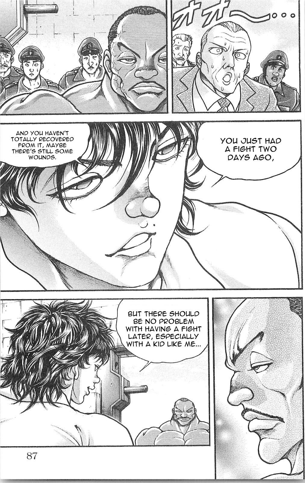 Hanma Baki Chapter 8.58 page 16 - Vol.8 Chapter 58: The Freedom of Baki