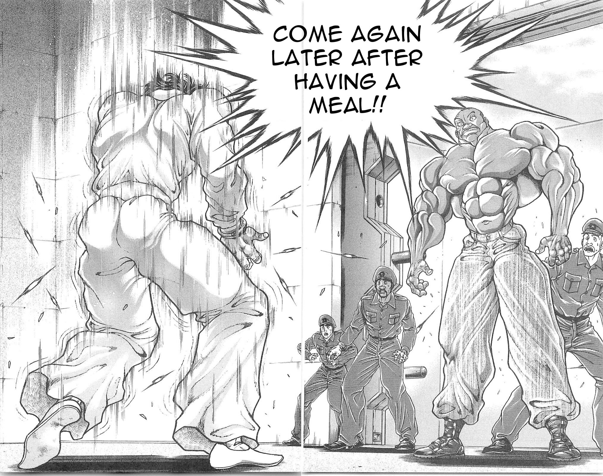 Hanma Baki Chapter 8.58 page 17 - Vol.8 Chapter 58: The Freedom of Baki