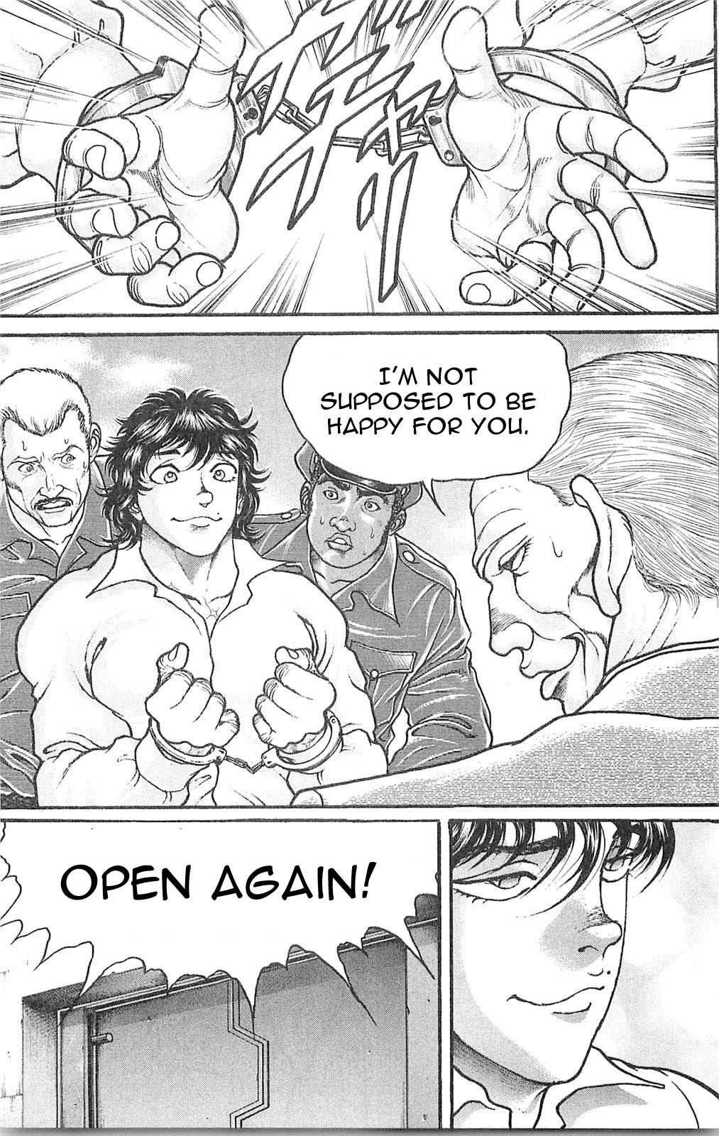 Hanma Baki Chapter 8.58 page 3 - Vol.8 Chapter 58: The Freedom of Baki