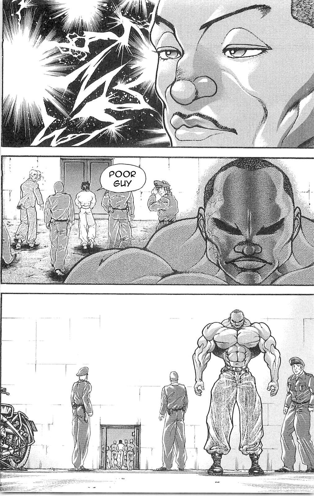 Hanma Baki Chapter 8.59 page 12 - Vol.8 Chapter 59: The Hunter and the Hunted